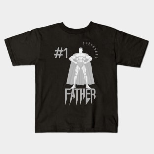 Super father #1 Kids T-Shirt